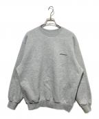 plllllleeeasseプリーズ）の古着「Crewneck Sweatshirt」｜グレー
