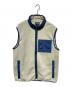 Patagonia（パタゴニア）の古着「シンチラフリースベスト」｜アイボリー×ネイビー