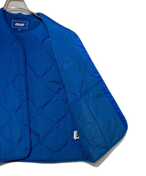 PALACE（パレス）PALACE (パレス) P65 JACKET キルティングベスト ブルー サイズ:Ｍの古着・服飾アイテム