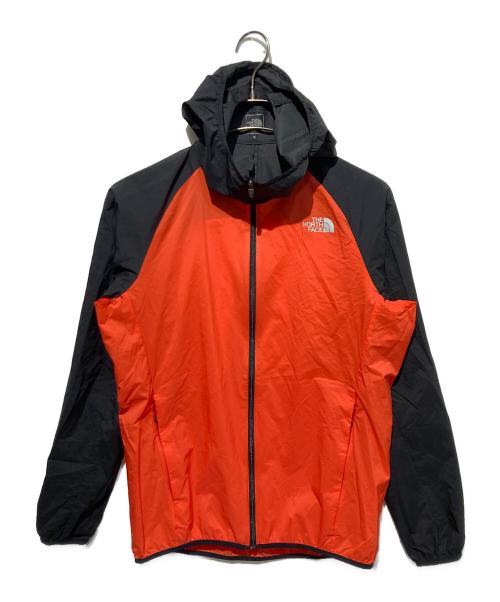 THE NORTH FACE（ザ ノース フェイス）THE NORTH FACE (ザ ノース フェイス) Swallowtail Vent Hoodie レッド×ブラック サイズ:Mの古着・服飾アイテム