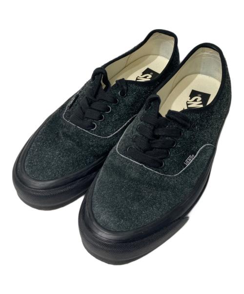 VANS（ヴァンズ）VANS (ヴァンズ) PREMIUM AUTHENTIC HAIRY SUEDE BLACK ローカットスニーカー ブラック サイズ:26.5の古着・服飾アイテム