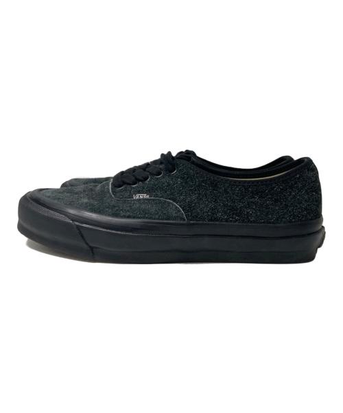 VANS（ヴァンズ）VANS (ヴァンズ) PREMIUM AUTHENTIC HAIRY SUEDE BLACK ローカットスニーカー ブラック サイズ:26.5の古着・服飾アイテム