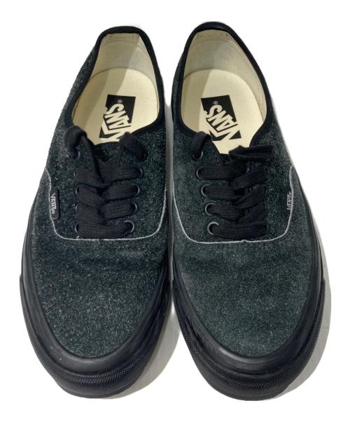 VANS（ヴァンズ）VANS (ヴァンズ) PREMIUM AUTHENTIC HAIRY SUEDE BLACK ローカットスニーカー ブラック サイズ:26.5の古着・服飾アイテム