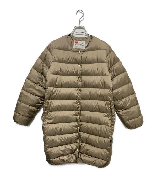 Traditional Weatherwear（トラディショナルウェザーウェア）Traditional Weatherwear (トラディショナルウェザーウェア) ARKLEY LONG DOWN PACKABLE ブラウン サイズ:36の古着・服飾アイテム