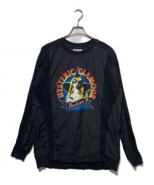 Hysteric Glamour（ヒステリックグラマー）の古着「ROCKERSプリントカットソー」｜ブラック
