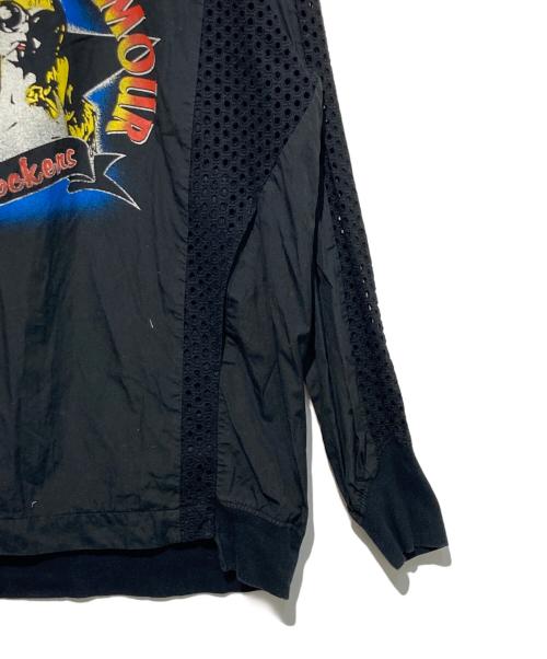 Hysteric Glamour（ヒステリックグラマー）Hysteric Glamour (ヒステリックグラマー) ROCKERSプリントカットソー ブラック サイズ:FREEの古着・服飾アイテム