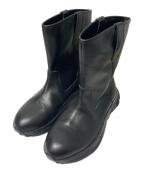 MAISON SPECIAL×SPECIAL SHOES FACTORYメゾンスペシャル×スペシャルシューズファクトリー）の古着「Vibram Sole Pecos Boots」｜ブラック