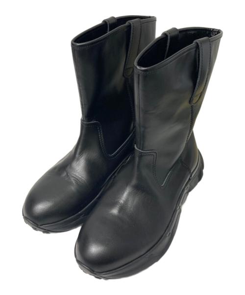 MAISON SPECIAL（メゾンスペシャル）MAISON SPECIAL (メゾンスペシャル) special shoes factory (スペシャルシューズファクトリー) Vibram Sole Pecos Boots ブラック サイズ:26.5の古着・服飾アイテム