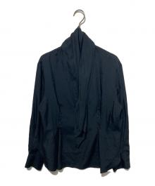 allureville（アルアバイル）の古着「スカーフネックブラウス」｜ブラック