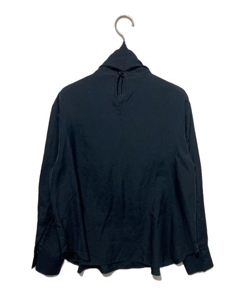 allureville（アルアバイル）allureville (アルアバイル) スカーフネックブラウス ブラック サイズ:2の古着・服飾アイテム