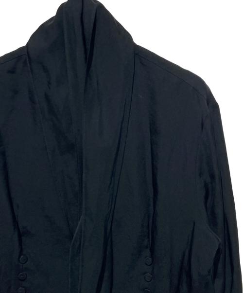 allureville（アルアバイル）allureville (アルアバイル) スカーフネックブラウス ブラック サイズ:2の古着・服飾アイテム