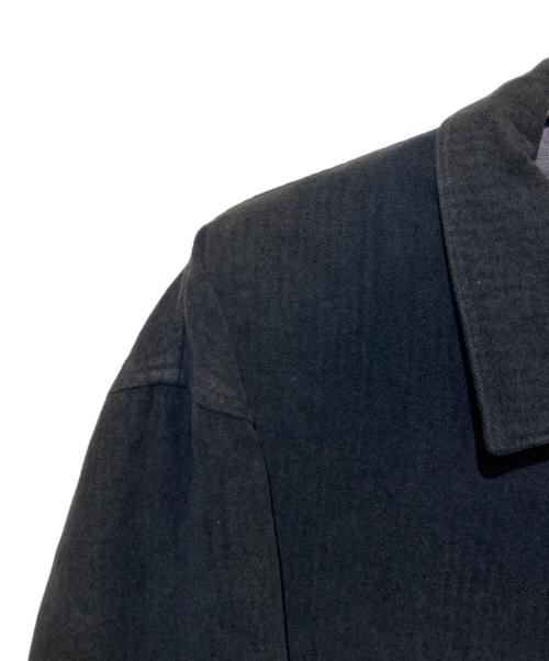 Y's for men（ワイズフォーメン）Y'S for men (ワイズフォーメン) コットンウールカバーオール ブラック サイズ:Mの古着・服飾アイテム