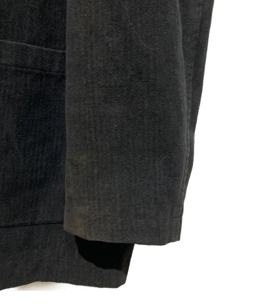 Y's for men（ワイズフォーメン）Y'S for men (ワイズフォーメン) コットンウールカバーオール ブラック サイズ:Mの古着・服飾アイテム