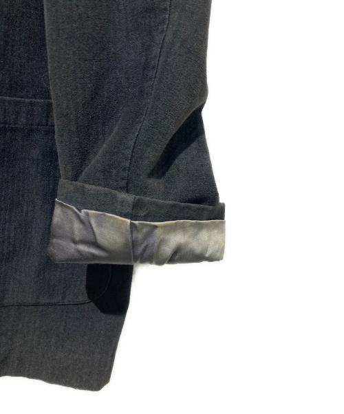 Y's for men（ワイズフォーメン）Y'S for men (ワイズフォーメン) コットンウールカバーオール ブラック サイズ:Mの古着・服飾アイテム