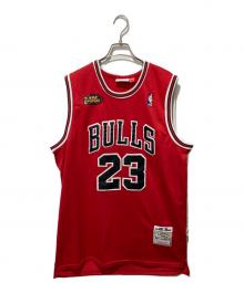 MITCHELL & NESS（ミッチェルアンドネス）の古着「ゲームシャツ」｜レッド