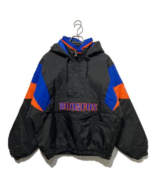 STARTER（スターター）STARTER (スターター) ナイロンプルオーバー ブラック サイズ:Mの古着・服飾アイテム