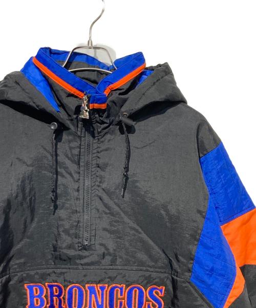 STARTER（スターター）STARTER (スターター) ナイロンプルオーバー ブラック サイズ:Mの古着・服飾アイテム