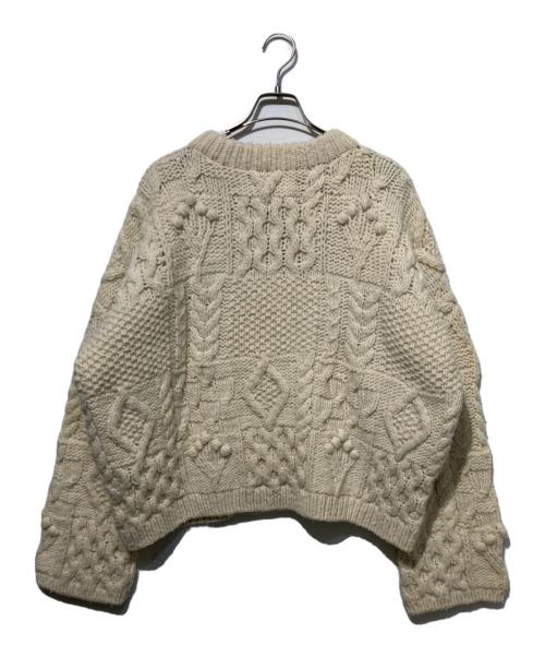TODAYFUL（トゥデイフル）TODAYFUL (トゥデイフル) Pattern Hand Knit ベージュ サイズ:FREEの古着・服飾アイテム