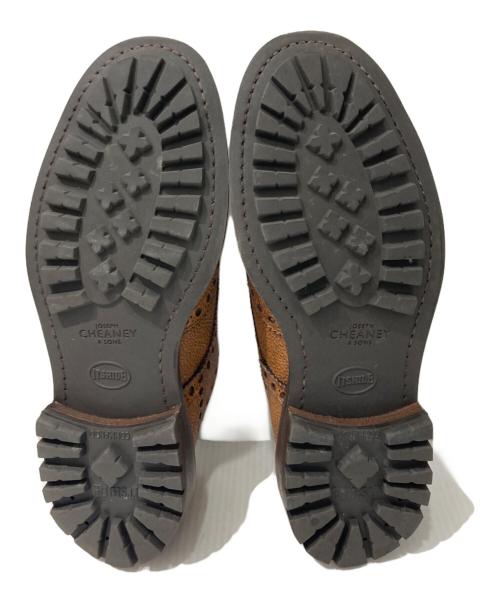 JOSEPH CHEANEY（ジョセフチーニー）Joseph Cheaney (ジョセフチーニー) AVON C ウィングチップシューズ ブラウン サイズ:7 1/2の古着・服飾アイテム