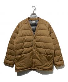 NANGA（ナンガ）の古着「Cotton Peach Down Hanten ダウンジャケット」｜ブラウン