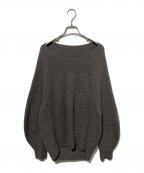 Spick and Spanスピック＆スパン）の古着「ニュアンスコクーンシルエットニット」｜ブラウン