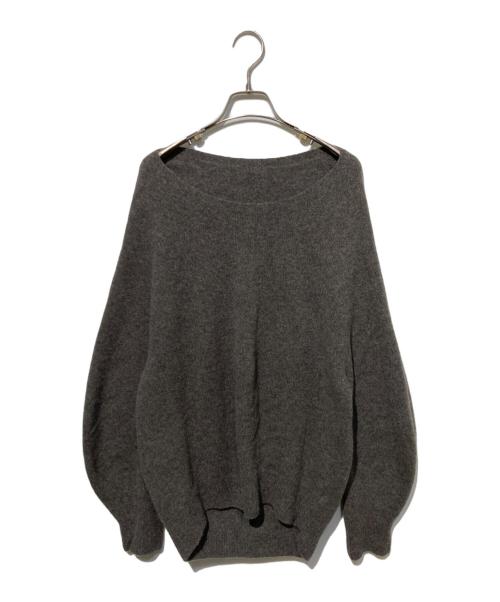 Spick and Span（スピック＆スパン）Spick and Span (スピック＆スパン) ニュアンスコクーンシルエットニット ブラウン サイズ:Freeの古着・服飾アイテム