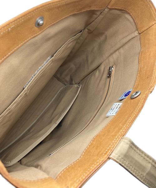 PORTER（ポーター）PORTER (ポーター) レザートートバッグ ブラウンの古着・服飾アイテム