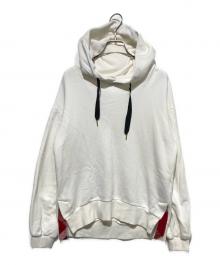 BLACK LABEL CRESTBRIDGE（ブラックレーベル クレストブリッジ）の古着「プルオーバーパーカー」｜ホワイト