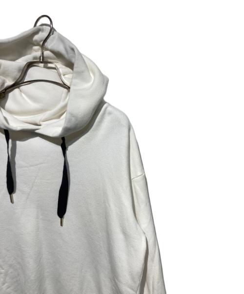 BLACK LABEL CRESTBRIDGE（ブラックレーベル クレストブリッジ）BLACK LABEL CRESTBRIDGE (ブラックレーベル クレストブリッジ) プルオーバーパーカー ホワイト サイズ:38の古着・服飾アイテム