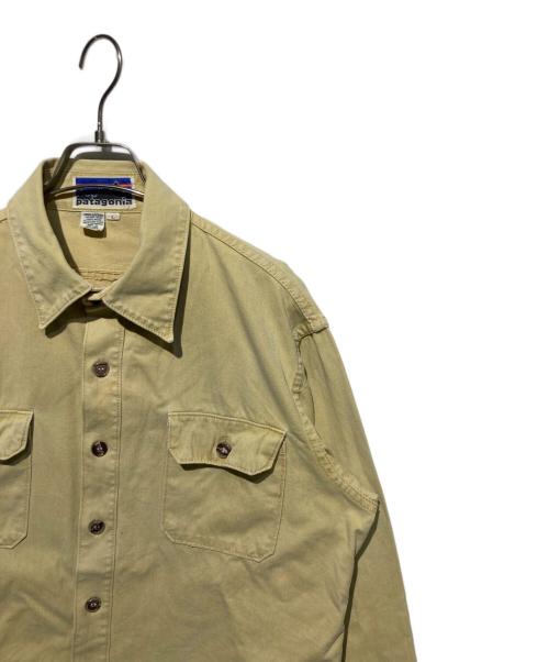 Patagonia（パタゴニア）Patagonia (パタゴニア) ヴィンテージワークシャツ ベージュ サイズ:Lの古着・服飾アイテム