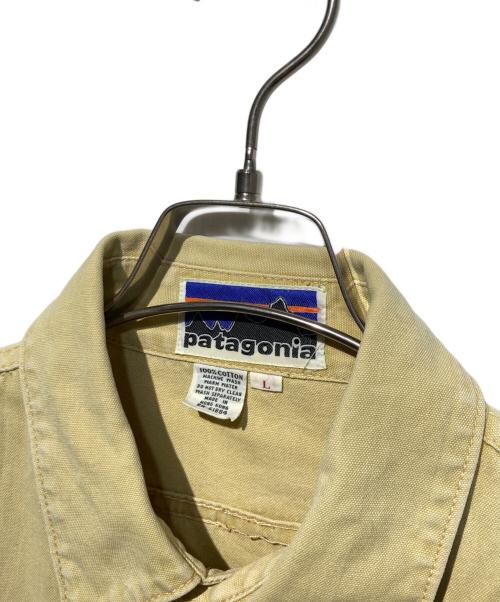 Patagonia（パタゴニア）Patagonia (パタゴニア) ヴィンテージワークシャツ ベージュ サイズ:Lの古着・服飾アイテム