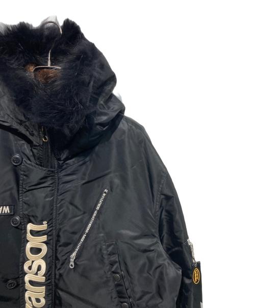 VANSON（バンソン）VANSON (バンソン) WACKY RACES (ワッキーレース) N-3Bジャケット ブラック サイズ:XXXLの古着・服飾アイテム