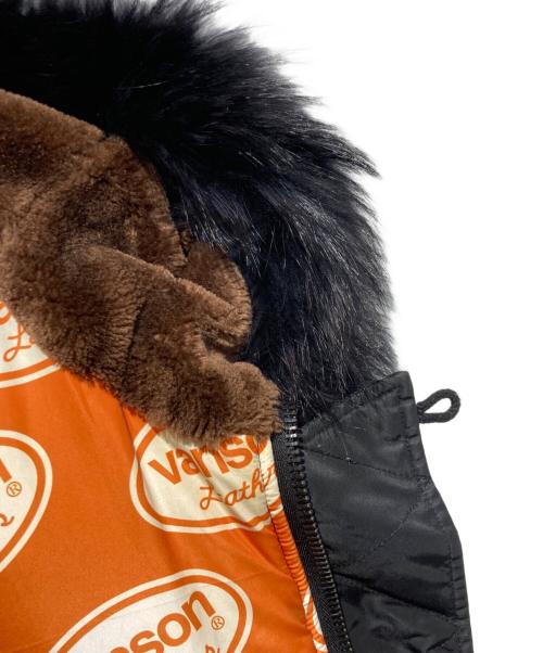 VANSON（バンソン）VANSON (バンソン) WACKY RACES (ワッキーレース) N-3Bジャケット ブラック サイズ:XXXLの古着・服飾アイテム