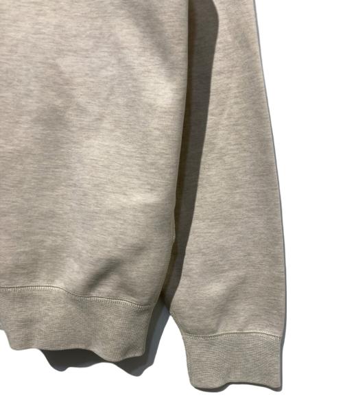 POLO RALPH LAUREN（ポロ・ラルフローレン）POLO RALPH LAUREN (ポロ・ラルフローレン) ロゴ刺繍クルーネックスウェット ベージュ サイズ:Mの古着・服飾アイテム