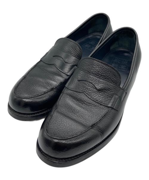 浅草靴誂（アサクサカチョウ）浅草靴誂 (アサクサカチョウ) ローファー ブラック サイズ:6 1/2の古着・服飾アイテム