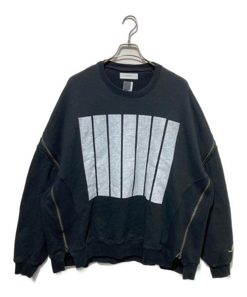 FACETASM（ファセッタズム）FACETASM (ファセッタズム) 7 BARS ZIPPER SWEAT ブラック サイズ:4の古着・服飾アイテム