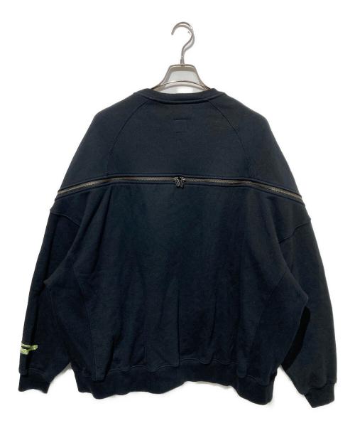 FACETASM（ファセッタズム）FACETASM (ファセッタズム) 7 BARS ZIPPER SWEAT ブラック サイズ:4の古着・服飾アイテム
