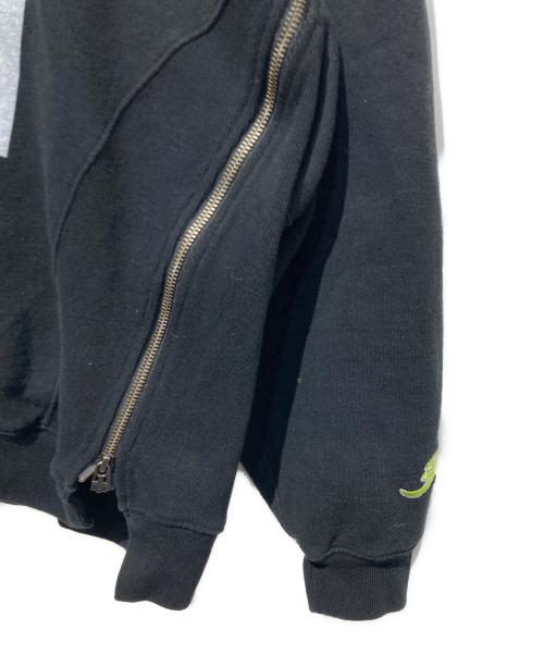 FACETASM（ファセッタズム）FACETASM (ファセッタズム) 7 BARS ZIPPER SWEAT ブラック サイズ:4の古着・服飾アイテム