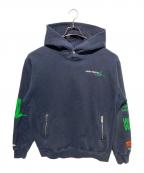 HERON PRESTONヘロンプレストン）の古着「プルオーバーパーカー」｜ネイビー