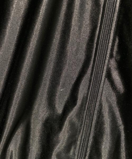 adidas（アディダス）adidas (アディダス) Q3 オーバーサイズ トラックトップ ブラック サイズ:2XLの古着・服飾アイテム