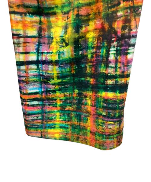 HERALBONY（ヘラルボニー）HERALBONY (ヘラルボニー) サテンパンツ「無題」 マルチカラー サイズ:Freeの古着・服飾アイテム