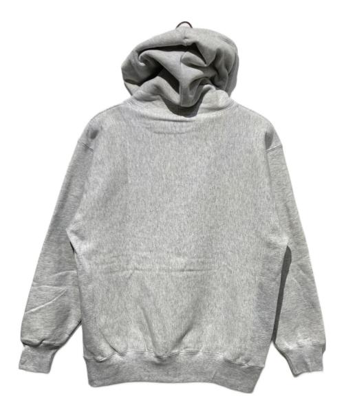 HERALBONY（ヘラルボニー）HERALBONY (ヘラルボニー) Heavy Weight スウェットフーディー「夕やけ号」 グレー サイズ:Lの古着・服飾アイテム