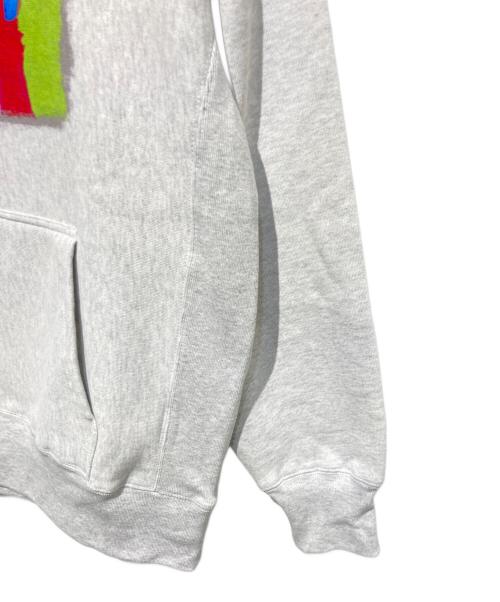 HERALBONY（ヘラルボニー）HERALBONY (ヘラルボニー) Heavy Weight スウェットフーディー「夕やけ号」 グレー サイズ:Lの古着・服飾アイテム