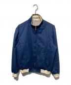 BRIONIブリオーニ）の古着「ジップアップブルゾン」｜ネイビー