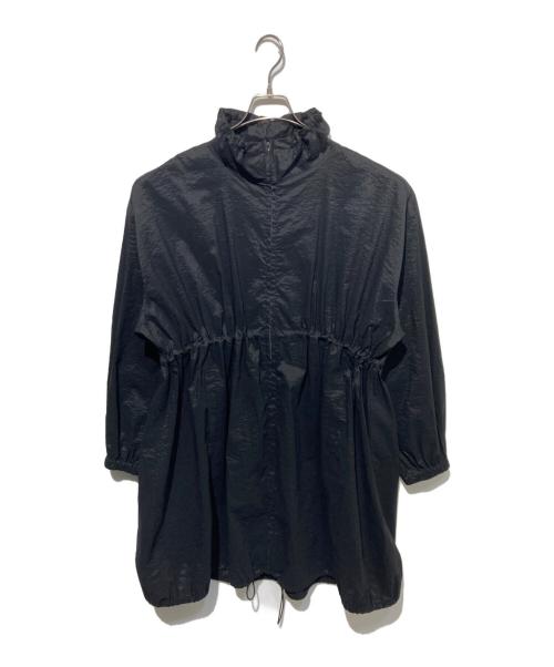 e BIOTOP（ビオトープ）e BIOTOP (ビオトープ) ジップアップワンピース ブラック サイズ:Fの古着・服飾アイテム