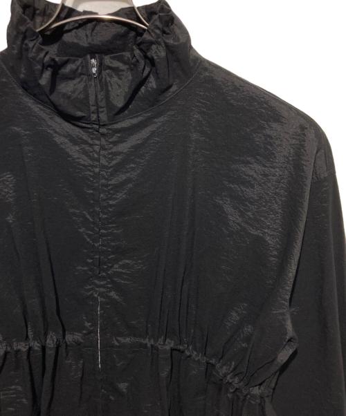 e BIOTOP（ビオトープ）e BIOTOP (ビオトープ) ジップアップワンピース ブラック サイズ:Fの古着・服飾アイテム