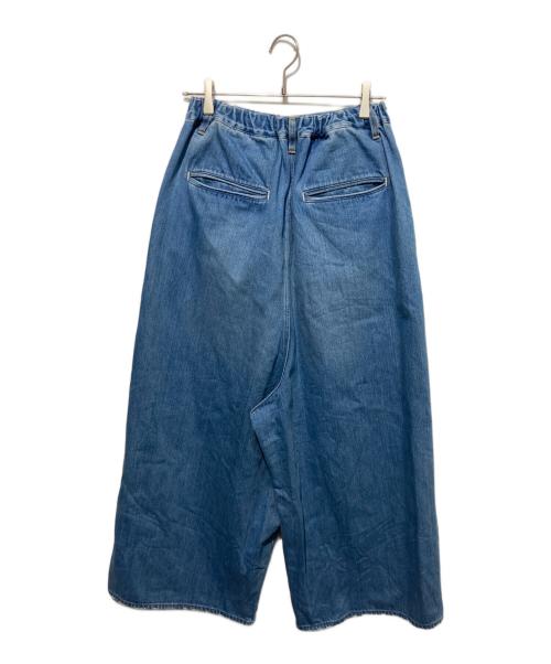 journal standard luxe（ジャーナルスタンダード ラックス）JOURNAL STANDARD LUXE (ジャーナルスタンダード ラックス) 12OZデニム ライズパンツ ブルー サイズ:Sの古着・服飾アイテム