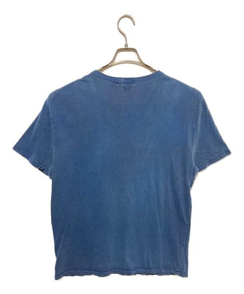 POLO RALPH LAUREN（ポロ・ラルフローレン）POLO RALPH LAUREN (ポロ・ラルフローレン) フェードプリントTシャツ ブルー サイズ:Ｍの古着・服飾アイテム