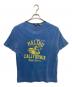 POLO RALPH LAUREN（ポロ・ラルフローレン）の古着「フェードプリントTシャツ」｜ブルー