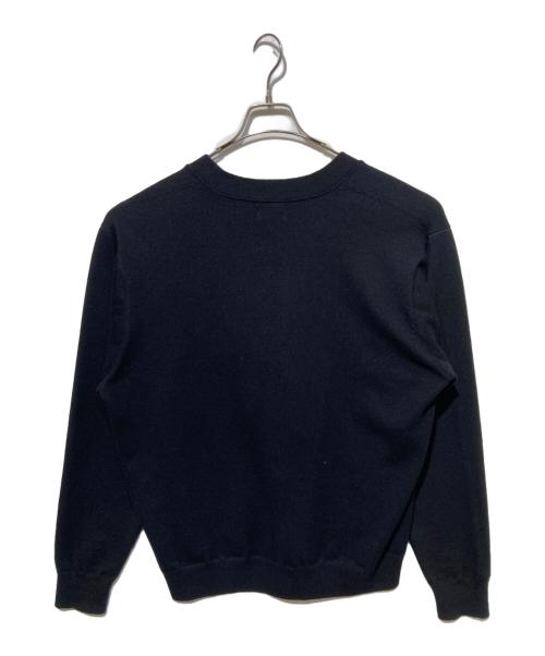 Yonetomi（ヨネトミ）yonetomi (ヨネトミ) カシミヤカーディガン ブラック サイズ:4の古着・服飾アイテム